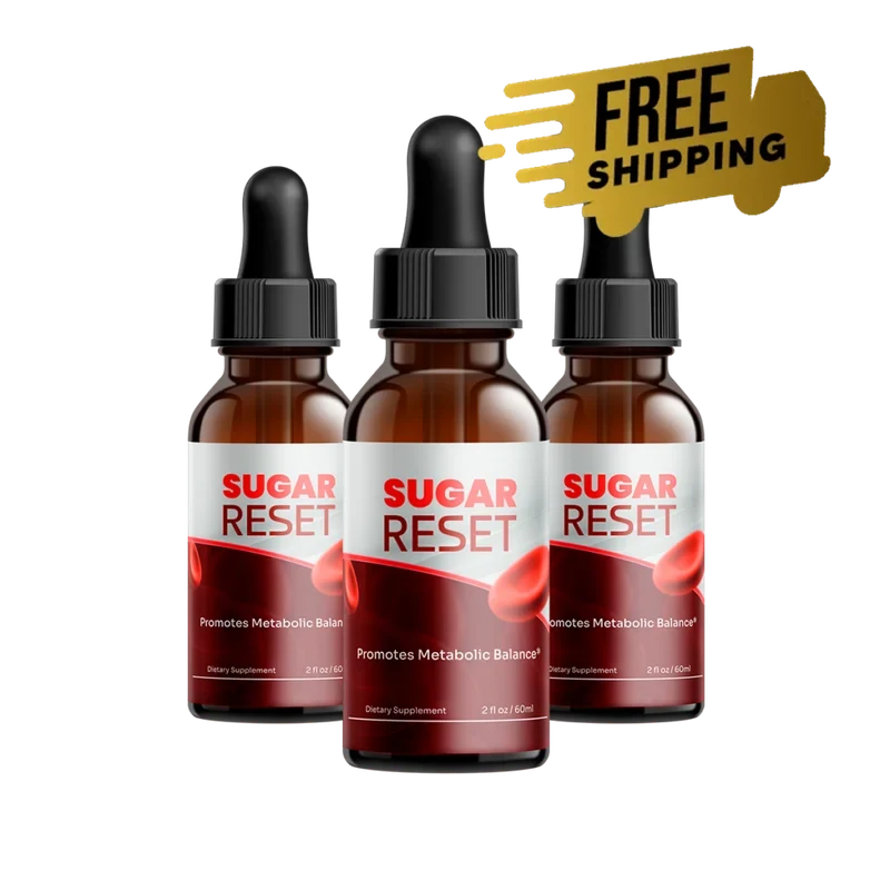 SugarReset 3 bottle package