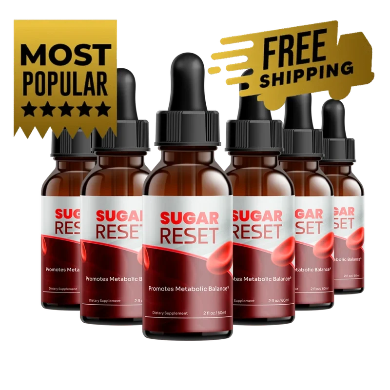SugarReset blood sugar support liquid bottles